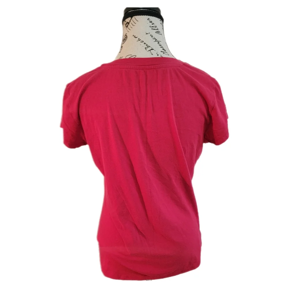 Vintage 90s Disney Mickey Mouse Graphic T-Shirt Size XL 15-17 Red - Picture 2 of 7